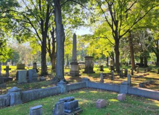Mount Pleasant Cemetery Newark Haunted 17