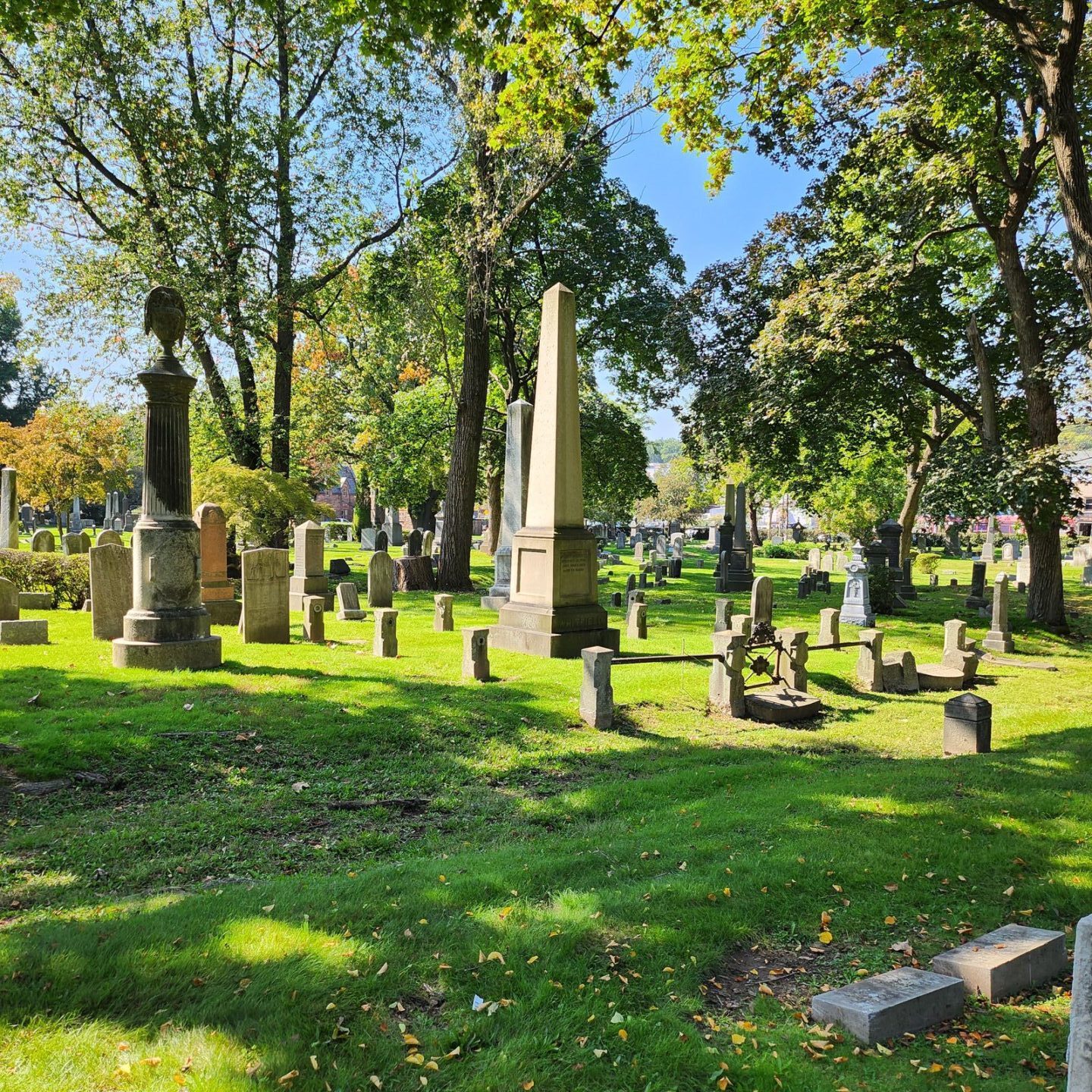 Mount Pleasant Cemetery Newark Haunted 6