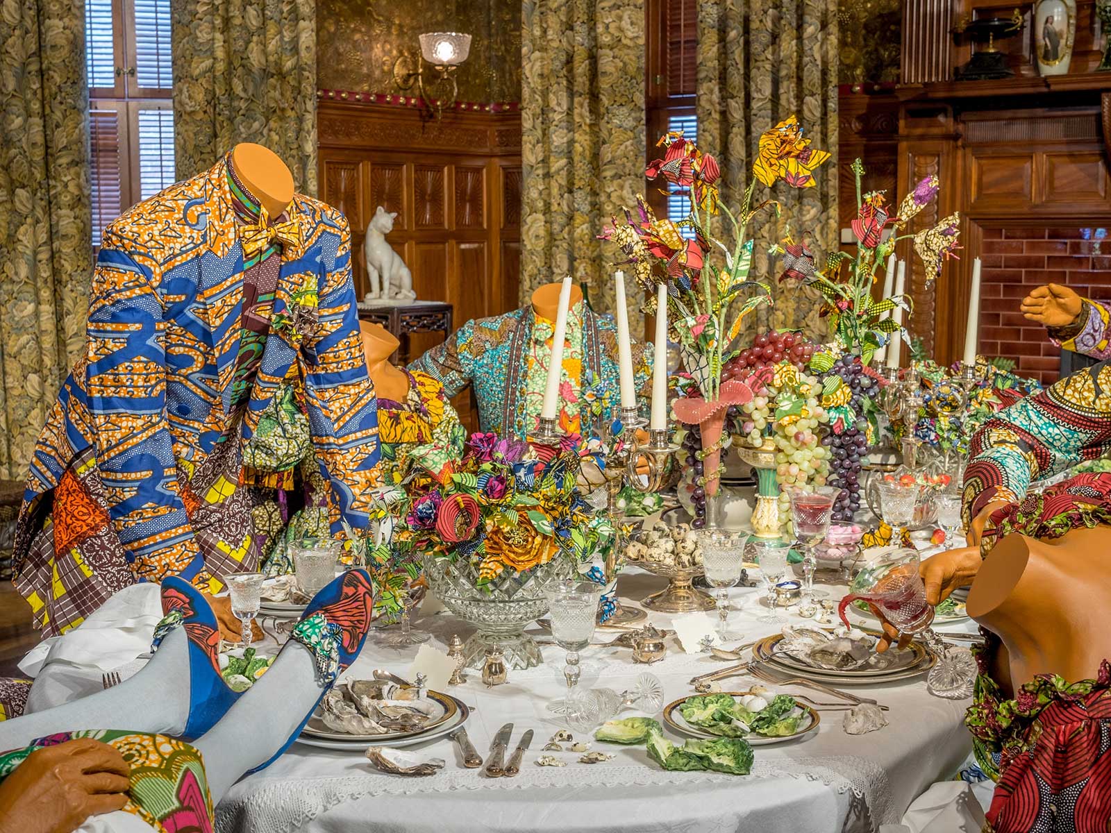 Ballantine House Museum Newark Party Table