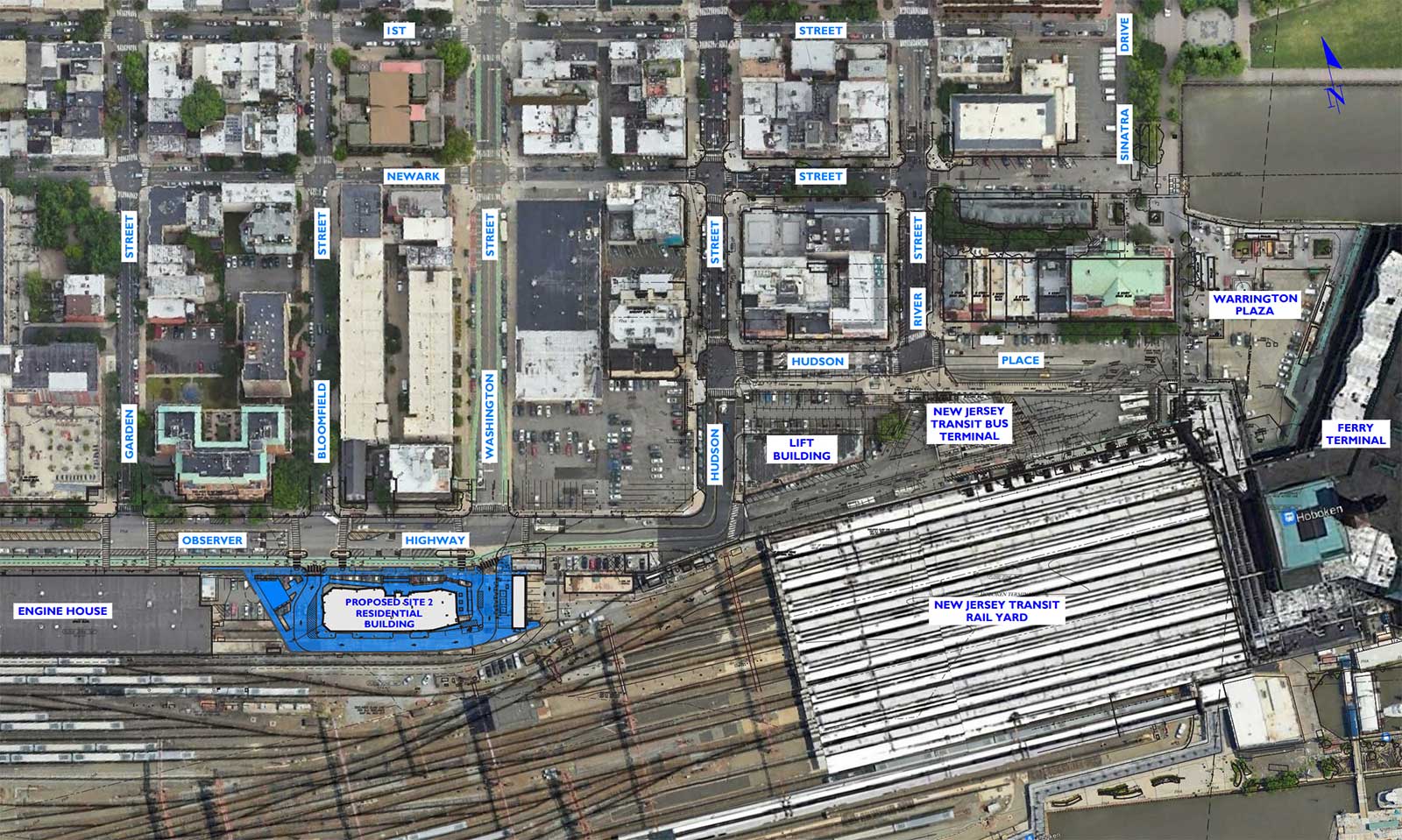 Hoboken Terminal Redevelopment Site Plan