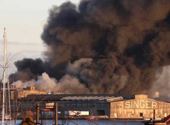 Pair of Massive Fires Take Out Two Elizabeth Landmarks | Jersey Digs