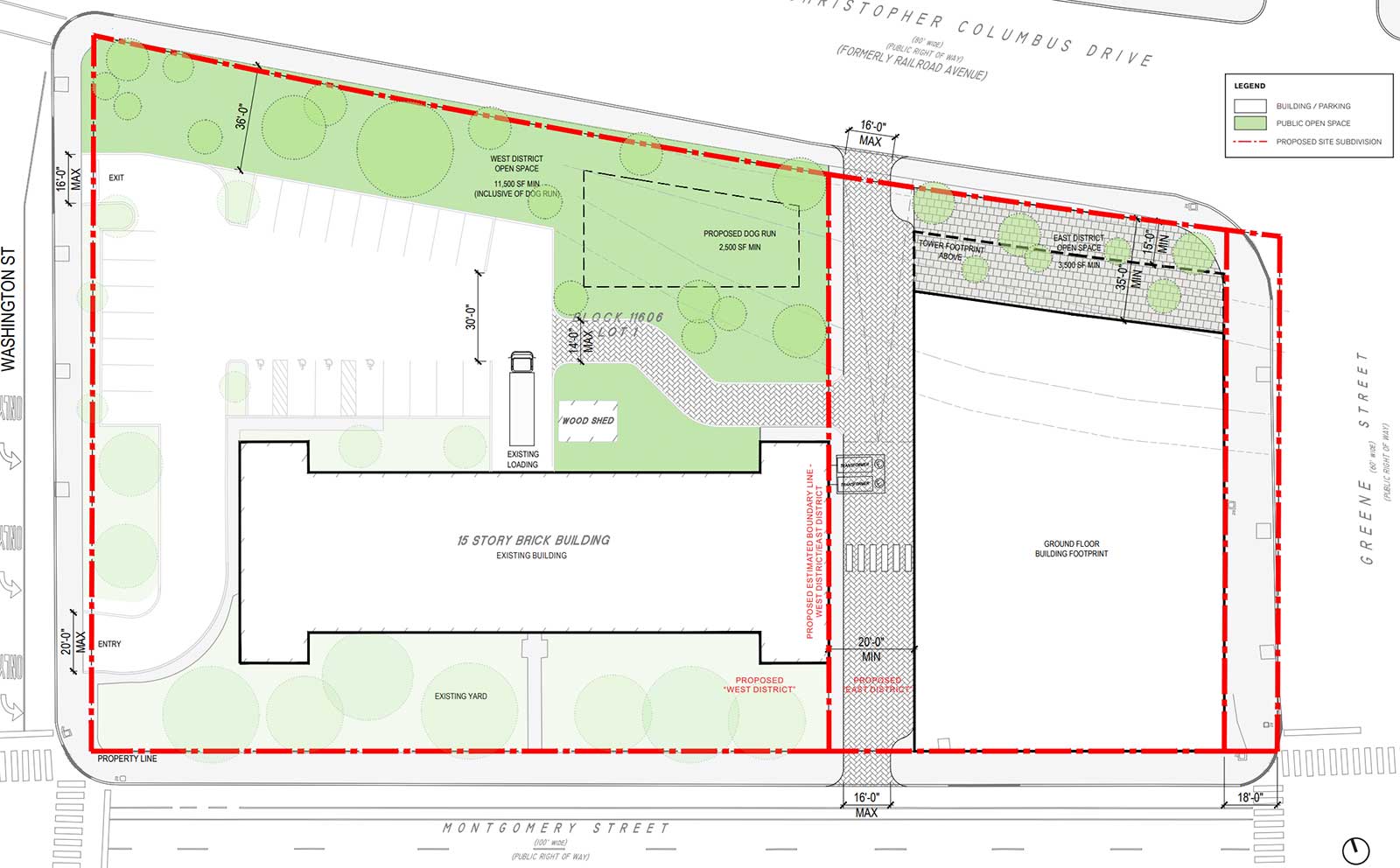 Battery View Jersey City Site Plan