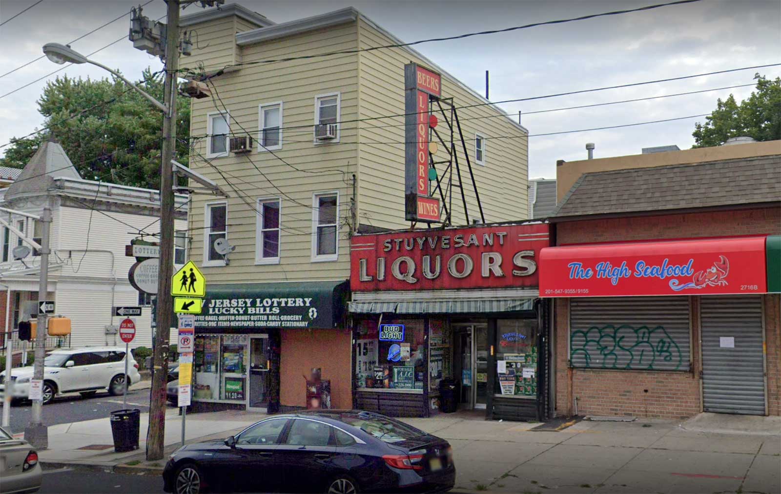 Stuyvesant Liquors Sign Jersey City