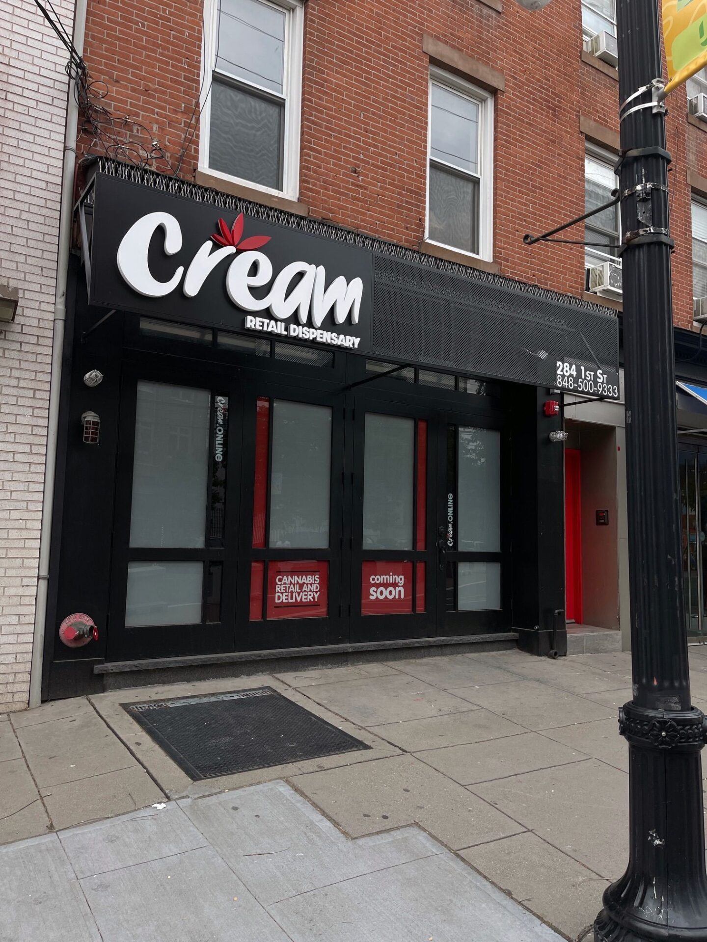 Cream Dispensary 284 First Street Jersey City 1