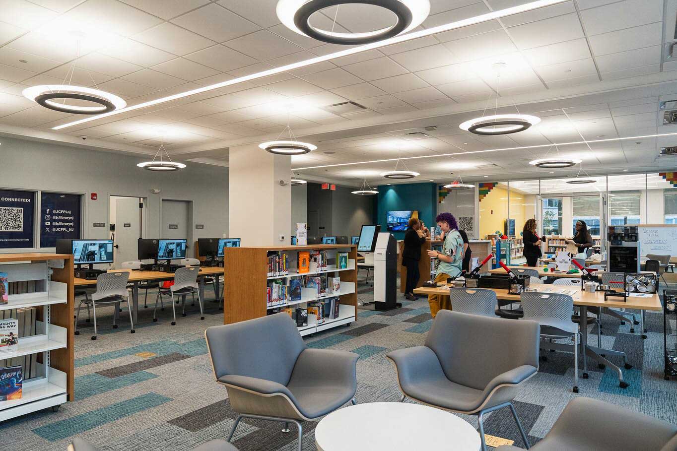 Jersey City Library Opens