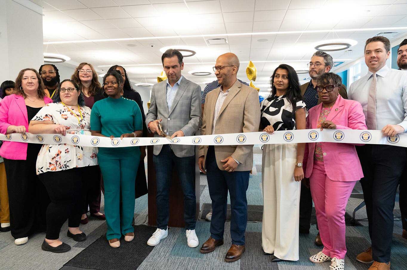 Jersey City Library Ribbon Cutting