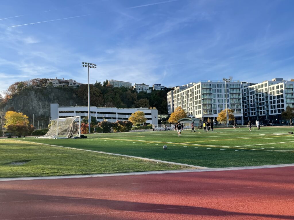 Cliffs in Weehawken.