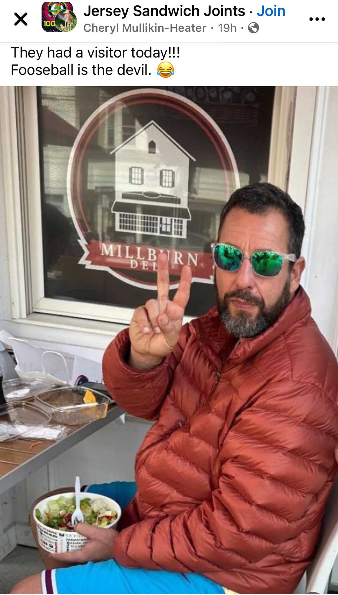 Adam Sandler Milburn Deli