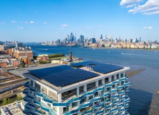 The Beach Jersey City Solar Panels 1