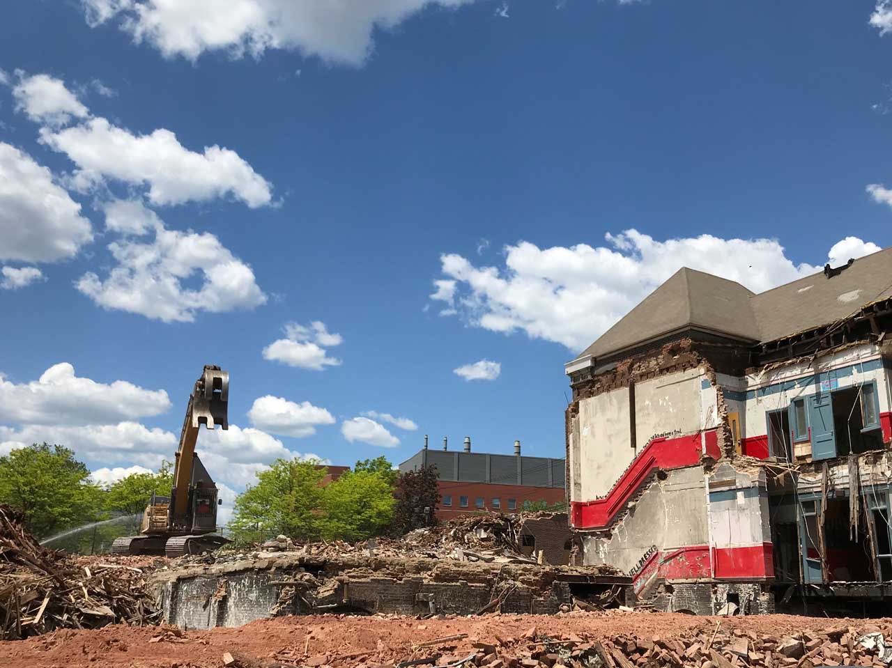 Warren School Demolition Newark