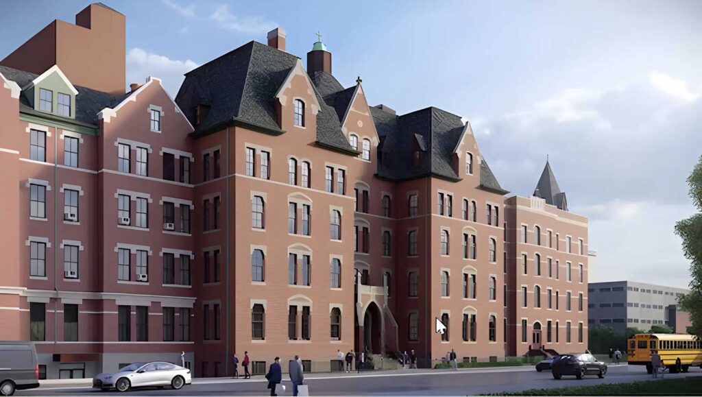 St Michaels Hospital Newark Rendering