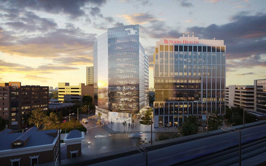 Render Of Nokia Bell Labs At The Helix