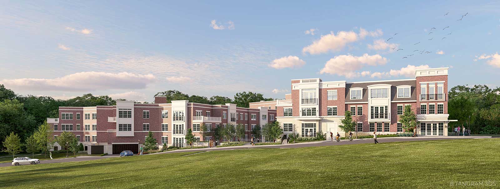 The Estates At Short Hills Rendering