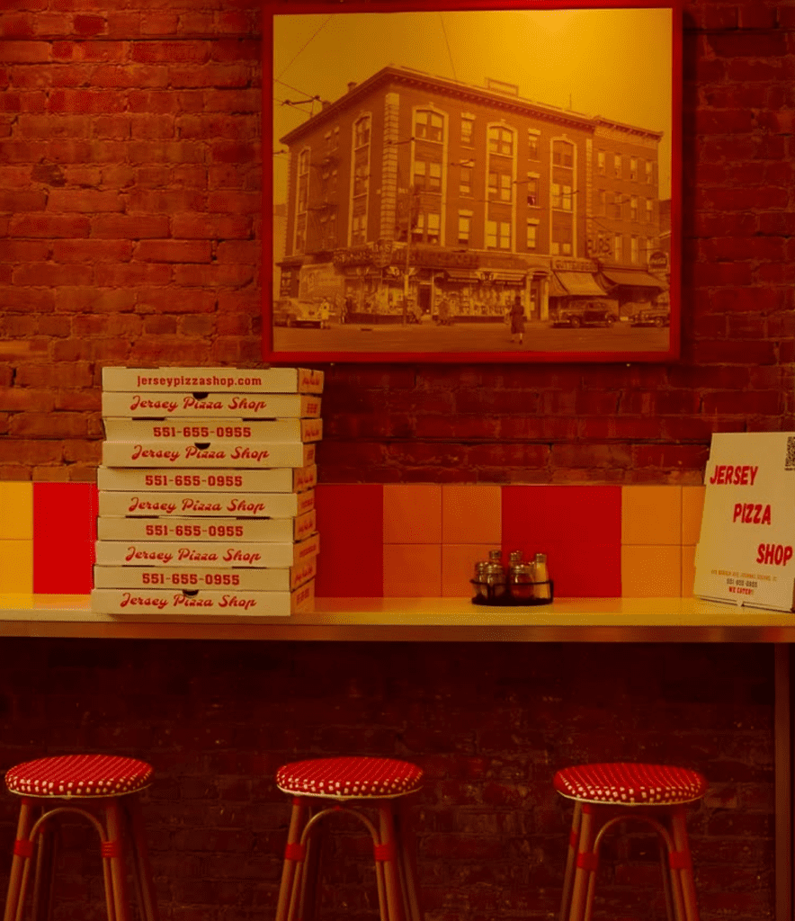 Jersey Pizza Shop Interior