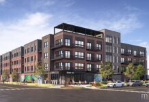 126-Unit Mixed-Use Project Approved for Former Braverman Building in Asbury Park Braverman Building Development Asbury Park Rendering 5