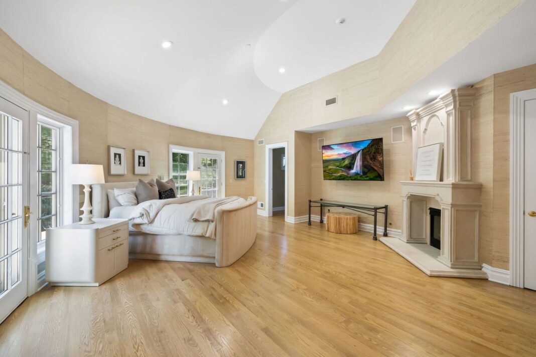 Sprawling North Caldwell Home Features Movie Theater, Sauna, Resort