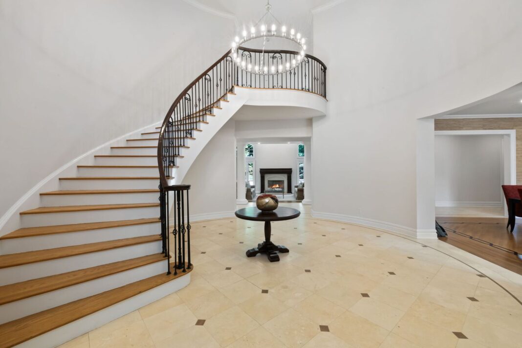 Sprawling North Caldwell Home Features Movie Theater, Sauna, Resort
