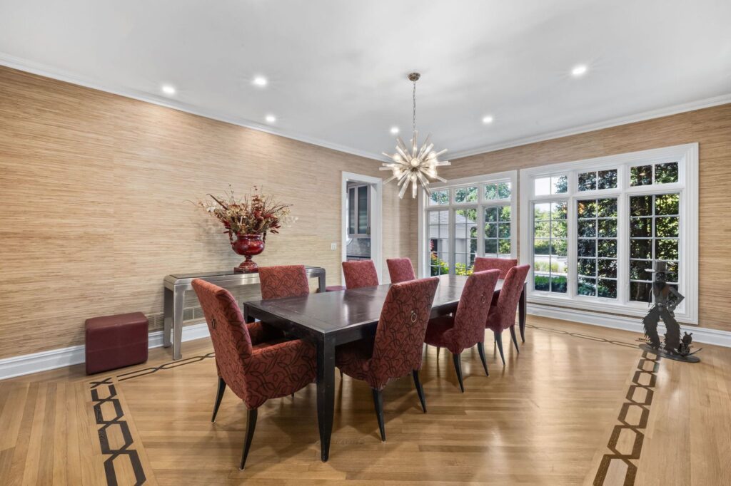 Sprawling North Caldwell Home Features Movie Theater, Sauna, Resort