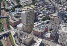 Renderings Revealed as Jersey City Approves 29-Story Casa 54 Development 54 Jones Street Aerial