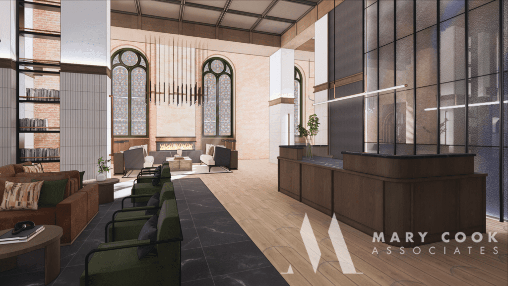 The Lucy Jersey City Lobby