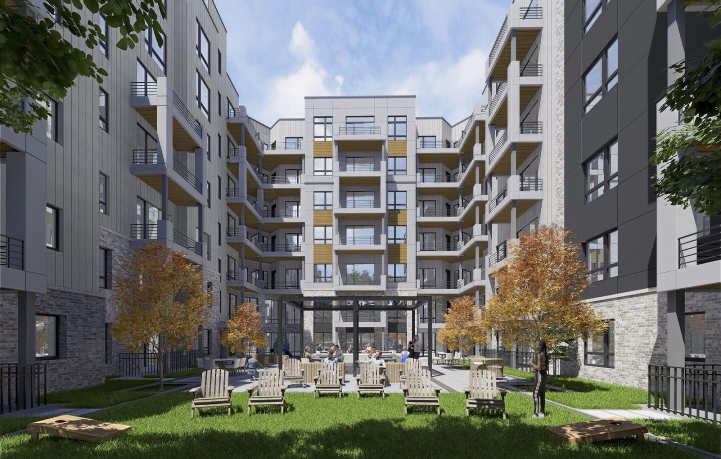 Woodmont Rail At Metropark Rendering 2