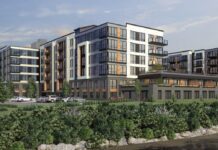 Ground Broken on 216-Unit Development with Affordable Units and Retail Space in Ridgefield Park 95 Challenger Road Rendering