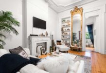 Grand Historic Two-Family Brownstone Listed in Van Vorst Park, Jersey City 96 Mercer St Jersey City Home For Sale 10