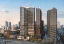Renderings Revealed for Three Tower, 2,000-Unit Plan in Jersey City 310 Washington 1
