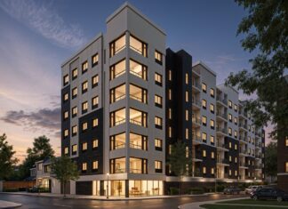 430 Willams East Orange Rendering