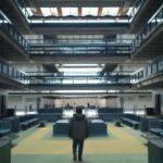 Adam Scott As Mark S In Lumon Lobby 1