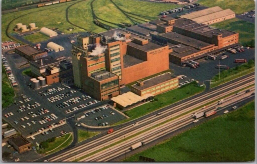 Anheuser Busch Newark Postcard