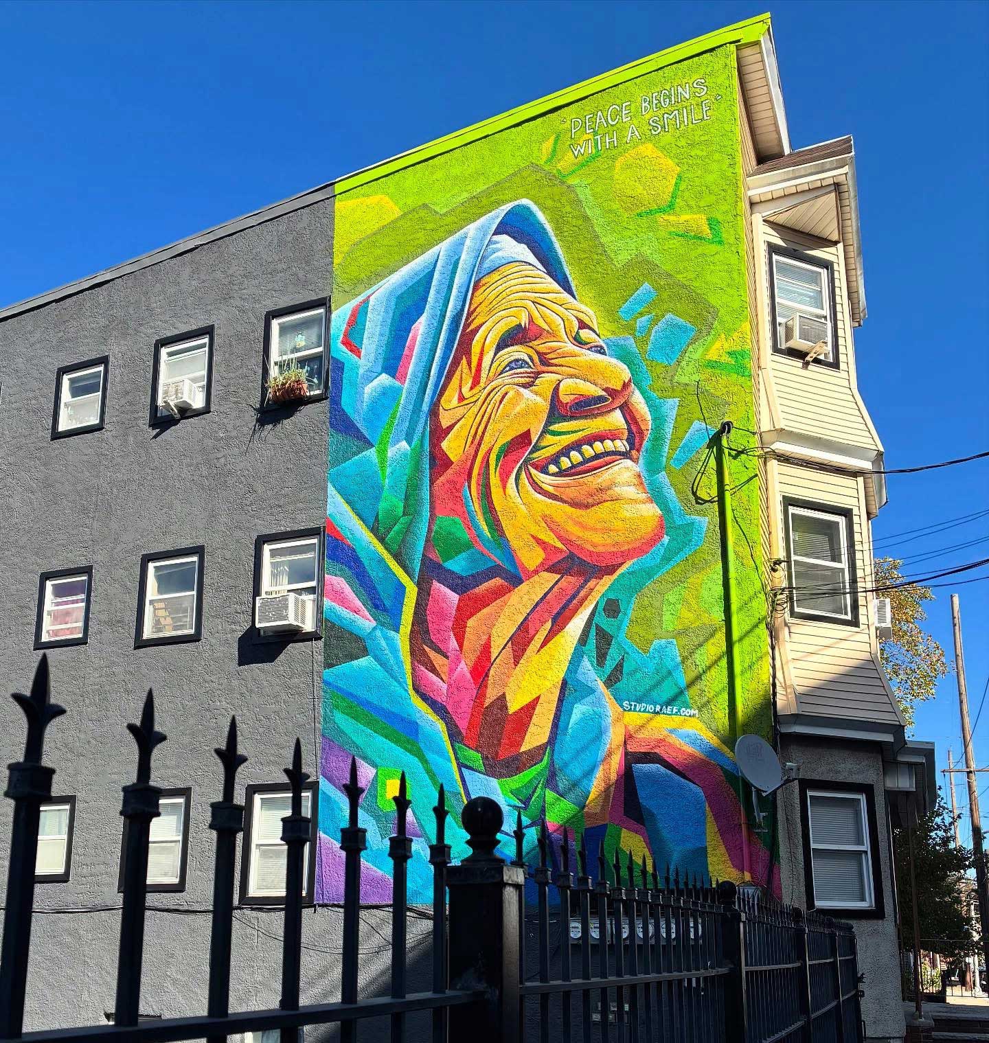 Mother Teresa Mural Newark