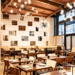 New Upscale Greek Eatery Ikos Opens in Jersey City Ikos Jersey City Interior