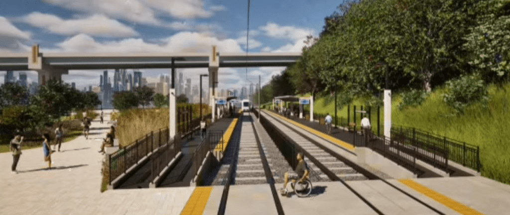 Hoboken 15th Light Rail 1