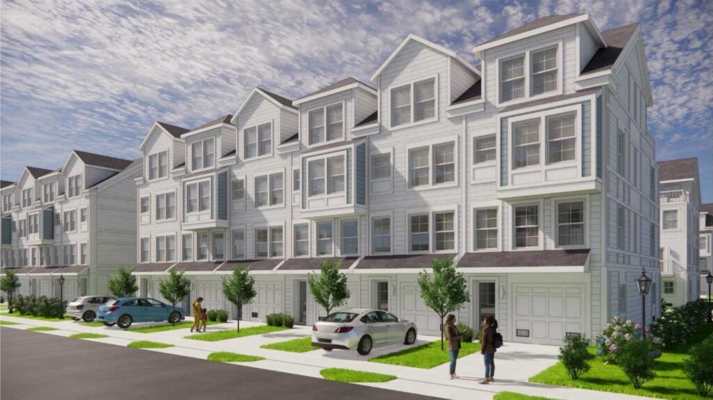 Atlantic City Townhomes Rendering