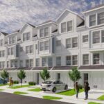 Atlantic City Townhomes Rendering