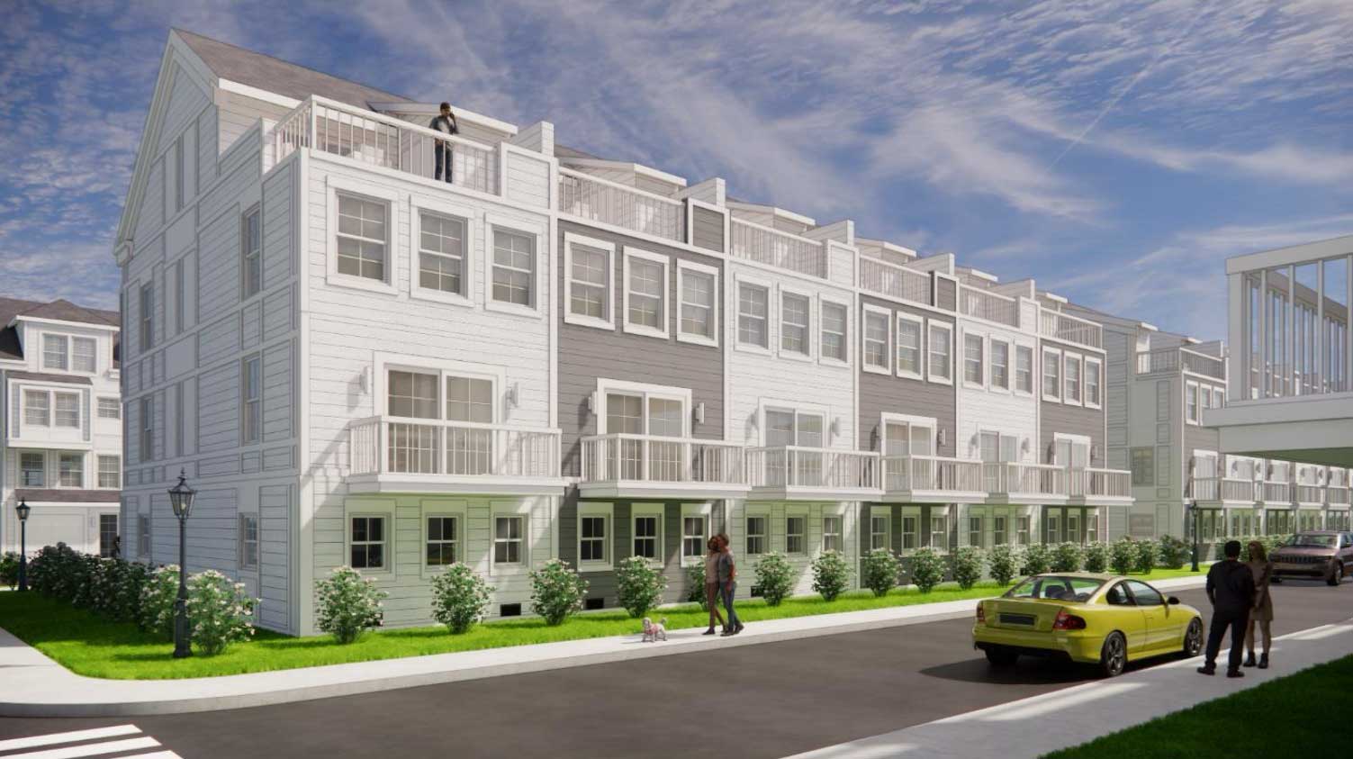 Atlantic City Townhomes Rendering 2