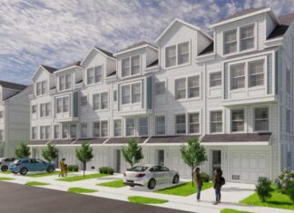 Atlantic City Townhomes Rendering