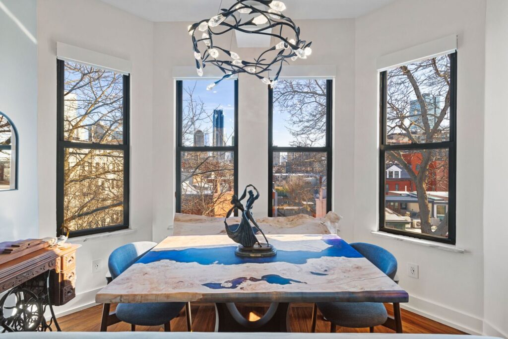 Three-Bedroom Van Vorst Park Penthouse With Private Rooftop Deck Listed ...