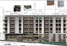 Jersey City Planning Board OKs Redevelopment Proposal for 70 Apartments and Retail Space in Bergen-Lafayette 723 Grand Ave Jersey City Rendering