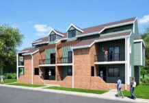 Garden Court Apartments Rendering