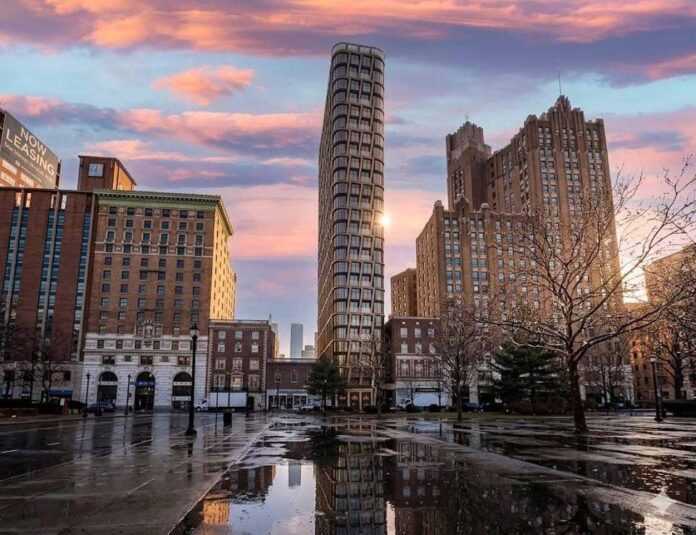 Newark’s Parking Debate Takes Center Stage After Tower Denial 56 Park Place Rendering 2