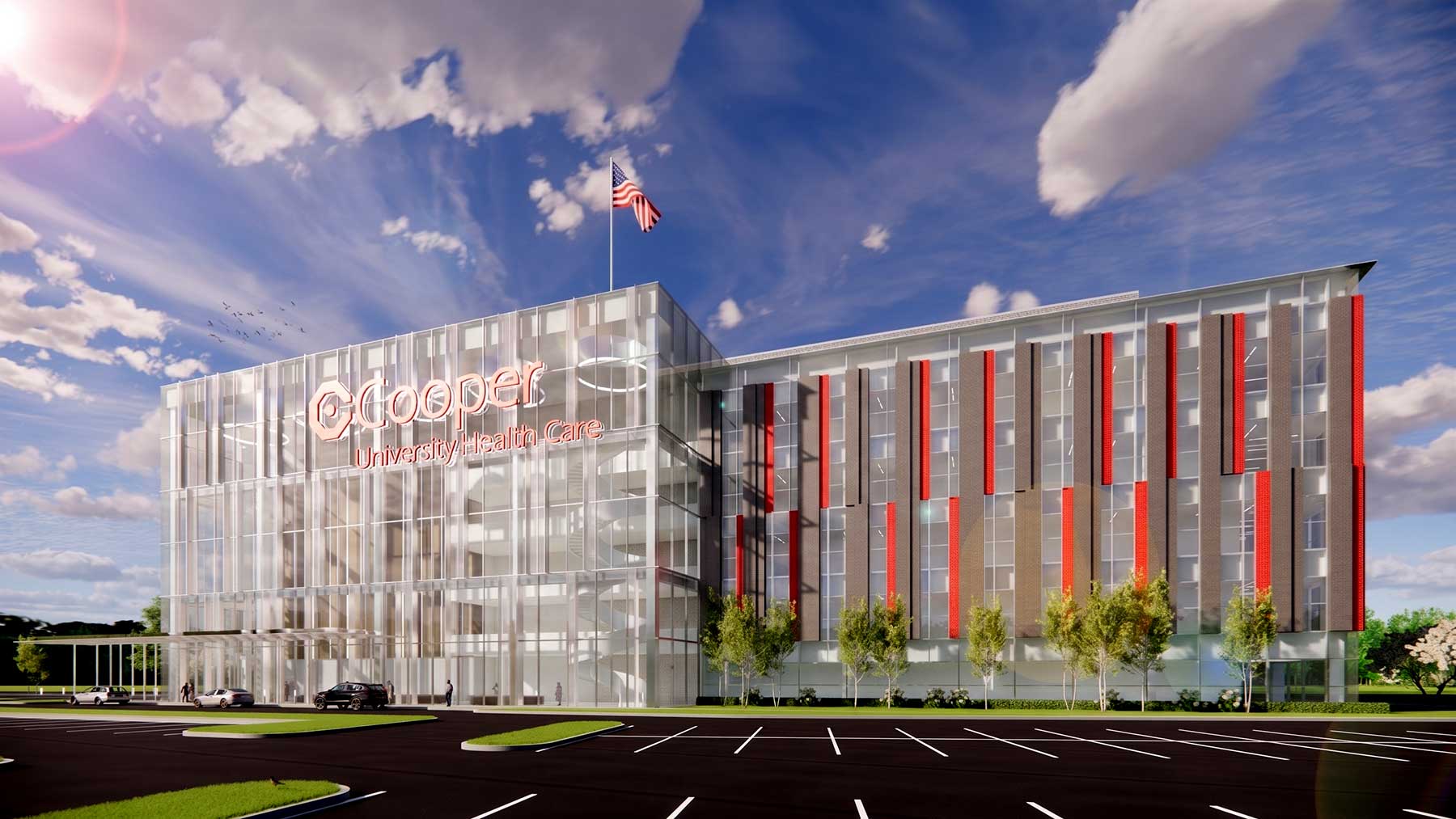 Cooper Health Care Gloucester Campus Rendering