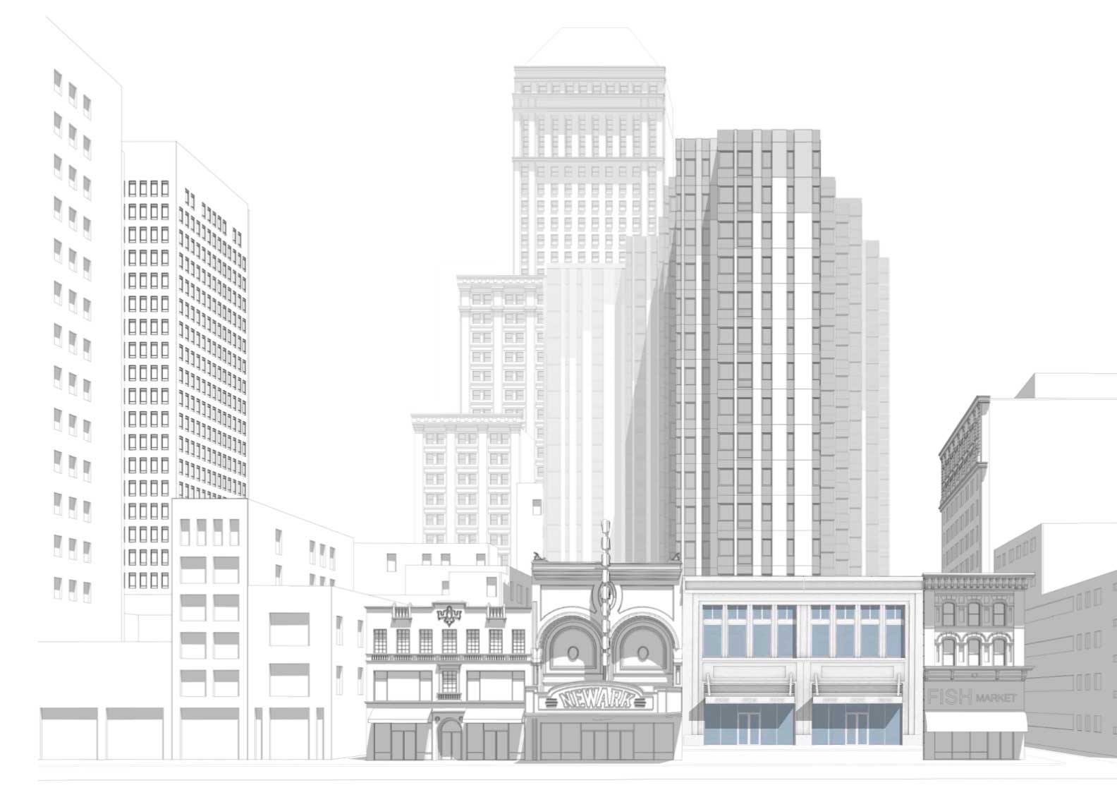 Paramount Theater Redevelopment Rendering 2