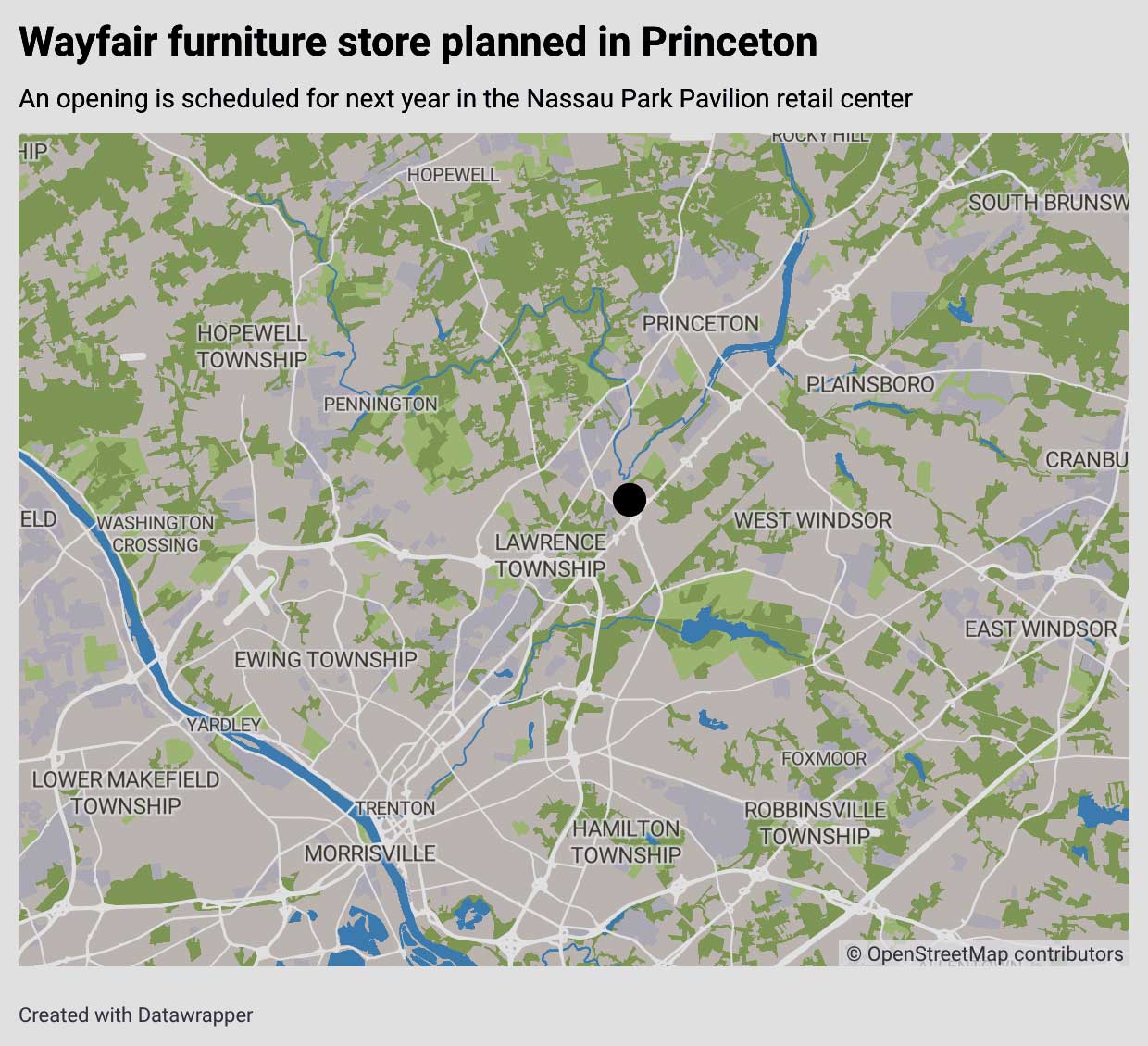 Wayfair New Jersey Location
