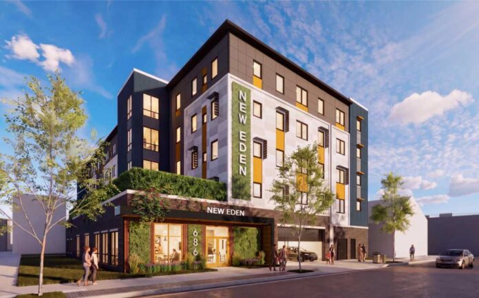 Newark Planning Board OKs New Eden Baptist Church Redevelopment Proposal New Eden Rendering
