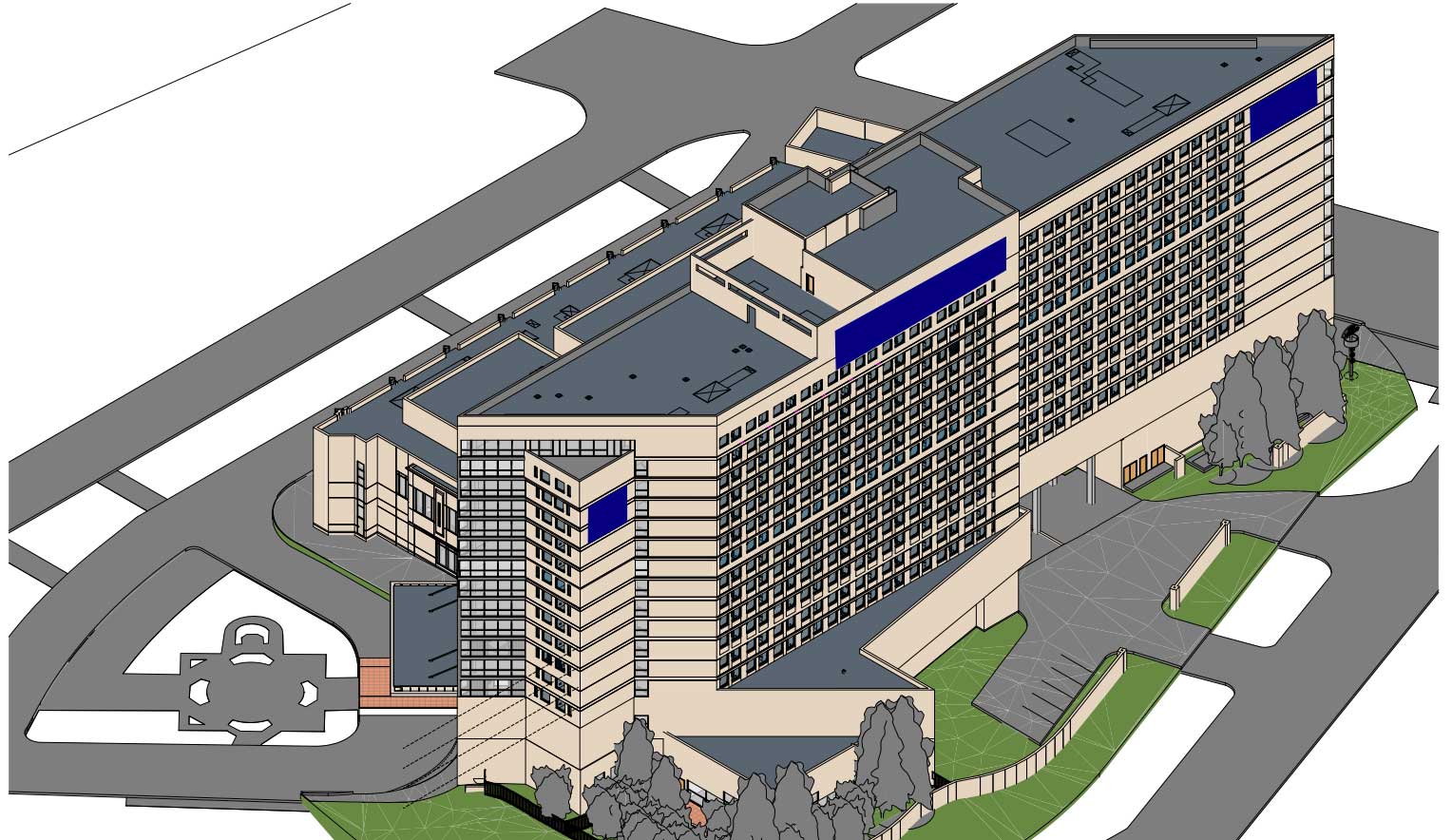 Sheraton Hotel Atlantic City Rendering