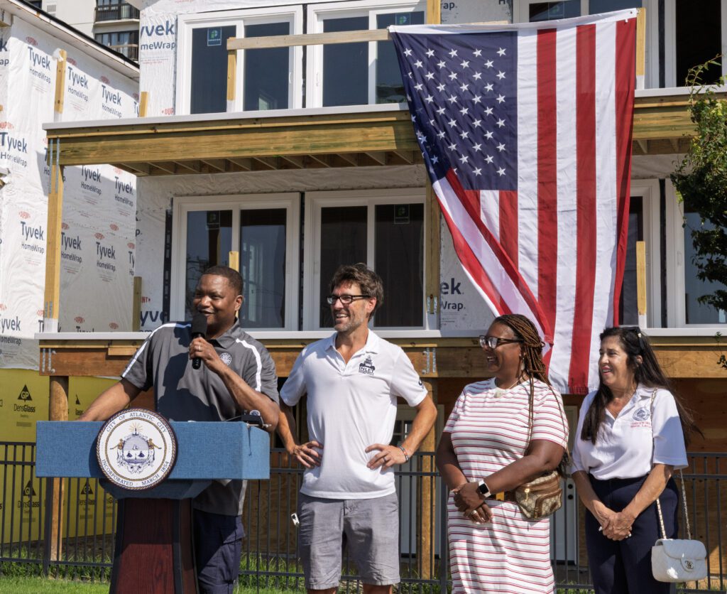 Lighrhouse Row Groundbreaking