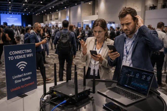 Jersey City’s New Event Venues Are Testing the Limits of Building Wi-Fi Wifi At Events Venue Network Not Enough