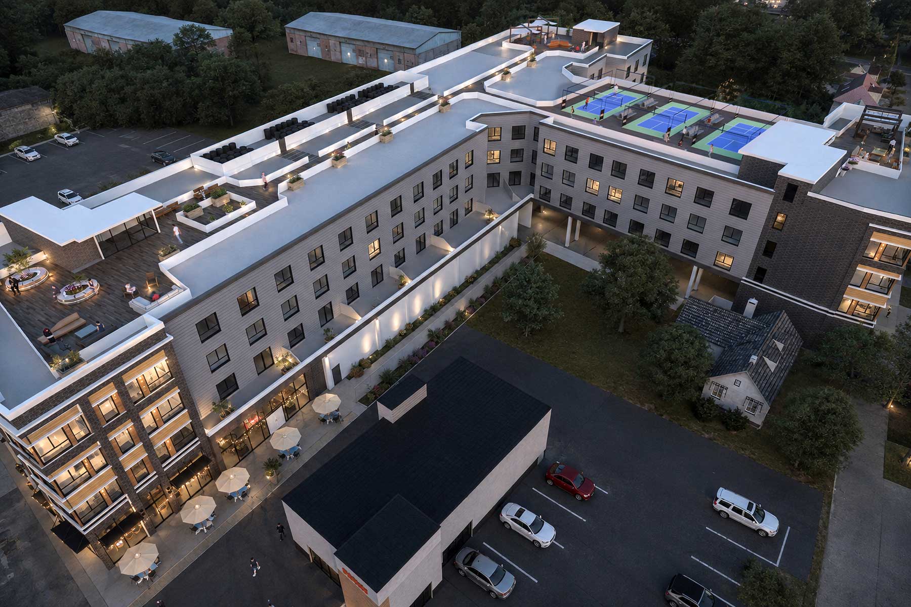 1314 West Front St Aerial Rendering